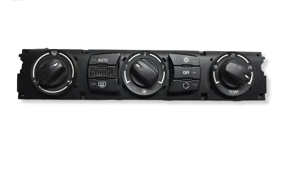 BMW 5 E60 E61 Climate control unit 11419110 64116988502
