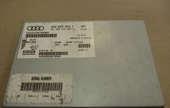 Audi S5 Head unit multimedia control 4E0035593F
