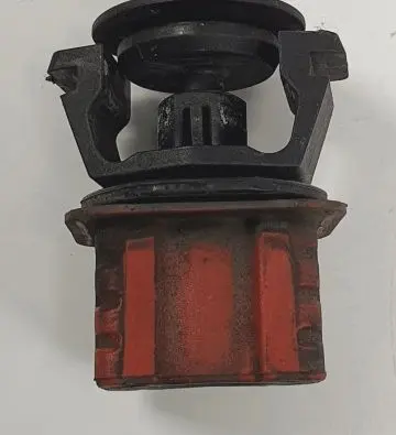 Mercedes-Benz A W169 Radiator mount bracket A0009912195