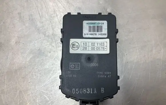 Lexus RX 330 - 350 - 400H Alarm system siren 4S5393T1D14 TYPE5393 00678145398