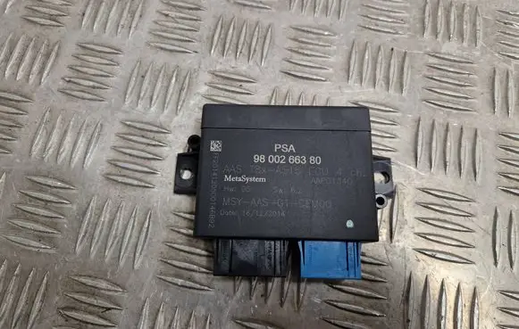 Peugeot 3008 I Parking PDC control unit/module 9800266380