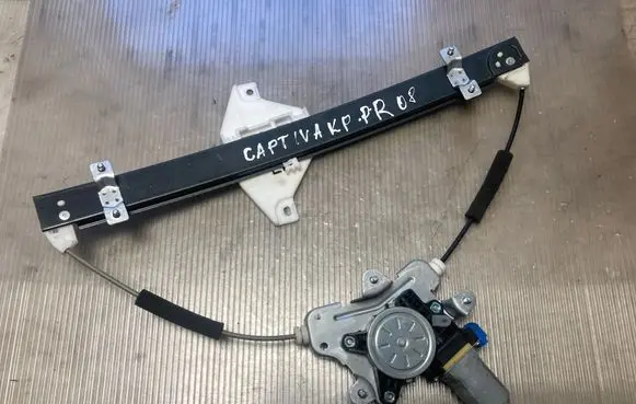 Chevrolet Captiva Front door window regulator with motor 96627079