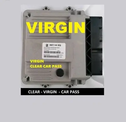 Opel Corsa D Engine control unit/module 55571108 55571108MQ