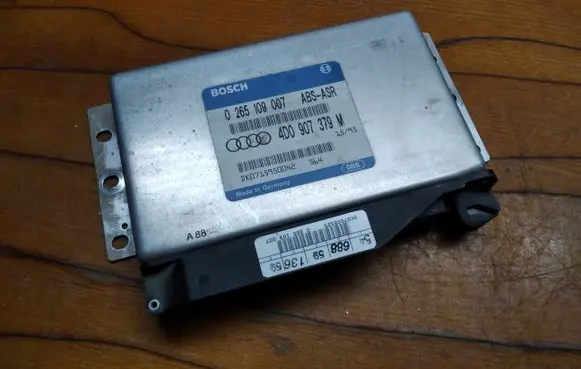 Audi A4 S4 B6 8E 8H ABS control unit/module 0265109007 4D0907379M