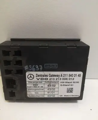 Mercedes-Benz E W211 Gateway control module A2215403145