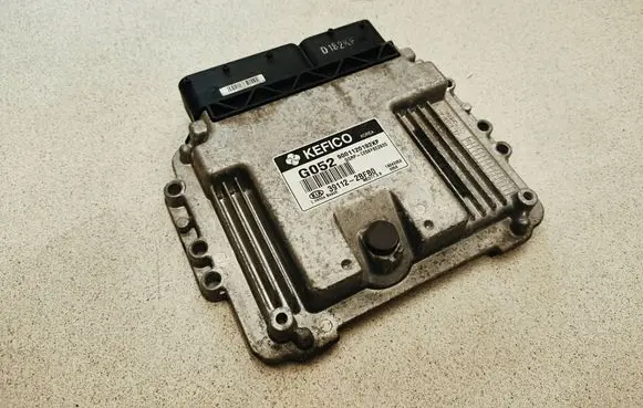 KIA Carens III Engine control unit/module 391122BFB0 CE56FS02600 9001120182KF