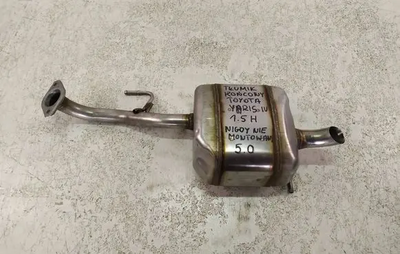 Toyota Yaris Rear muffler/silencer tail pipe 1K003