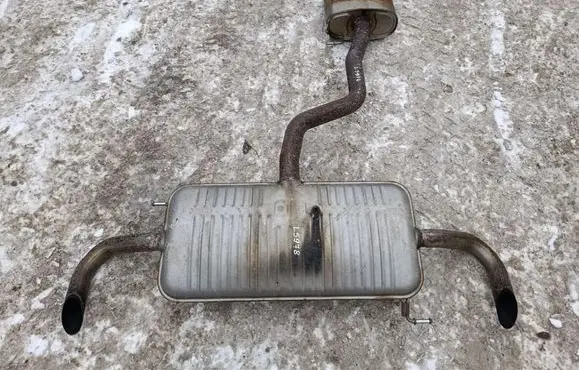 Volkswagen Atlas Muffler/silencer 3QF253611B