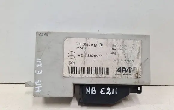 Mercedes-Benz E W211 Other control units/modules A2118206685 0511205007170