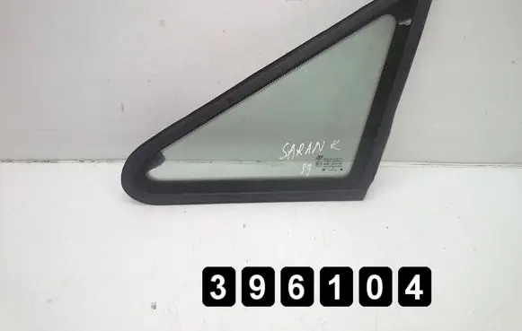 Volkswagen Sharan Front door vent window glass four-door 
