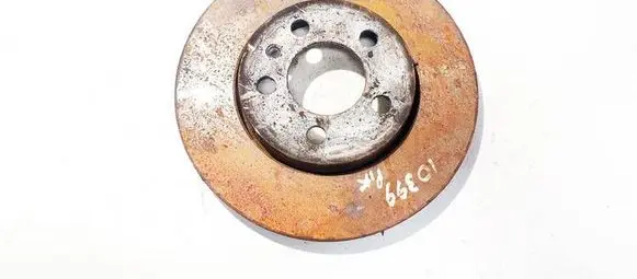 Volkswagen Polo IV 9N3 Front brake disc ventiliuojamas
