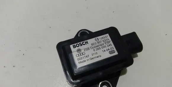 ESP acceleration yaw rate sensor