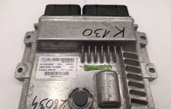 Citroen Jumpy Engine control unit/module 9833346580 42026887 9845750880