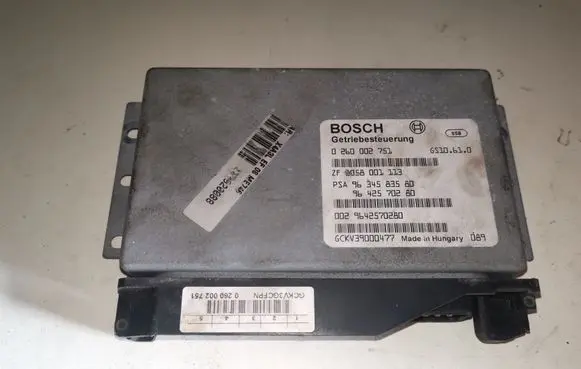 Citroen C5 Gearbox control unit/module 0260002751 9634583580 9642570280
