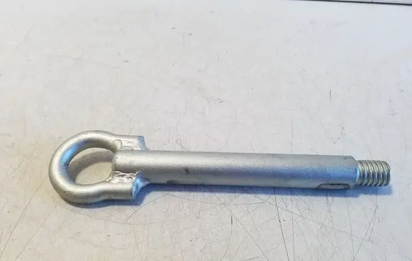 Towing hook eye
