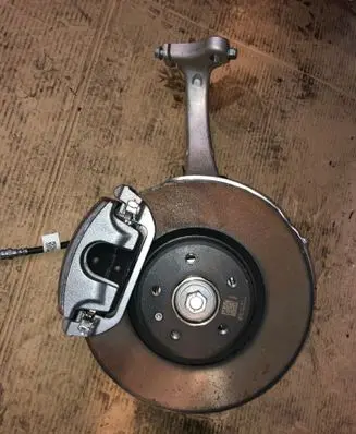 Audi A5 Front wheel hub spindle knuckle 8B3407242D