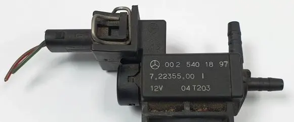Mercedes-Benz CLK A209 C209 Turbo solenoid valve 0025401897