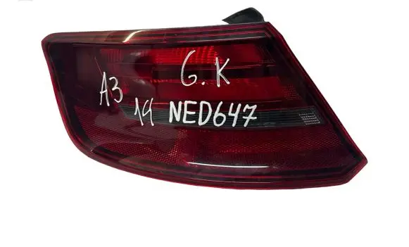 Audi A3 S3 8V Rear/tail lights 8V4945095C 000081080102504