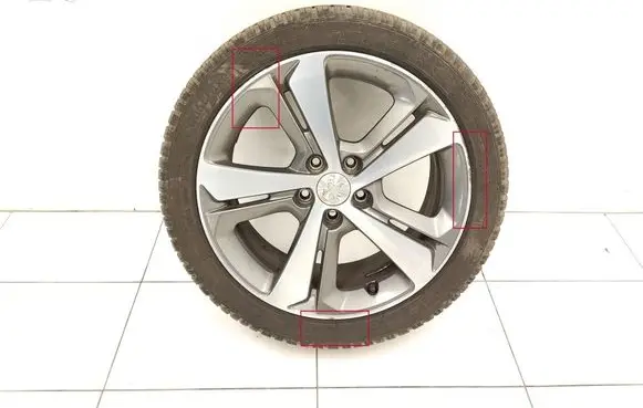 Peugeot 308 R17 alloy rim 9677989777