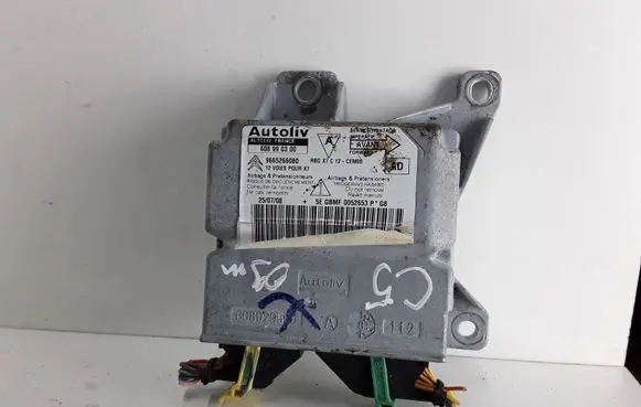 Citroen C5 Airbag control unit/module 608990300 9665266080