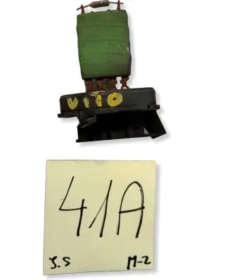 Mercedes-Benz Vito Viano W638 Heater blower motor/fan resistor 0018212560