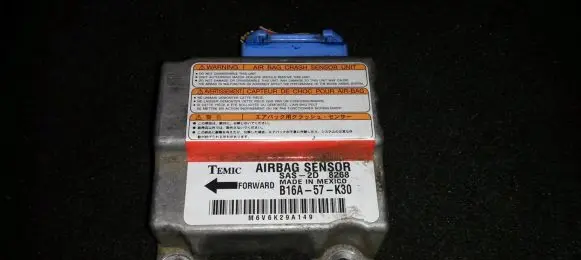 Mazda 323 F Airbag control unit/module b16a57k30 sas-2d-8268