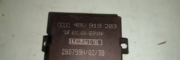 Audi A6 S6 C5 4B Parking PDC control unit/module 4B0919283 663500U100 6016866ER