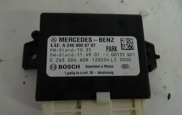 Mercedes-Benz B W246 W242 Parking PDC control unit/module A2469000707