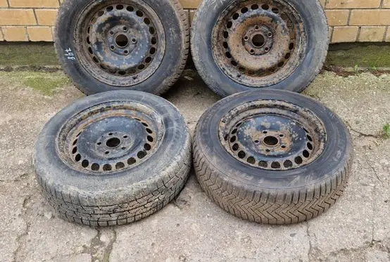 Audi A6 S6 C5 4B R15 steel rim 3B0601027E