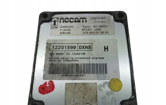 Chevrolet Kalos Engine control unit/module