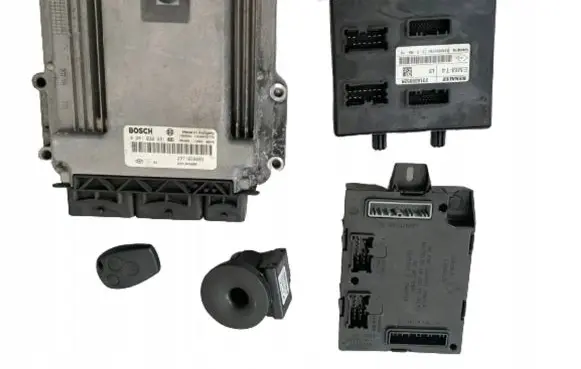 Renault Trafic III (X82) Engine ECU kit and lock set 0281030991 237103888R