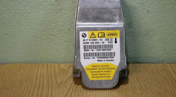 BMW 5 E60 E61 Airbag control unit/module 9118931