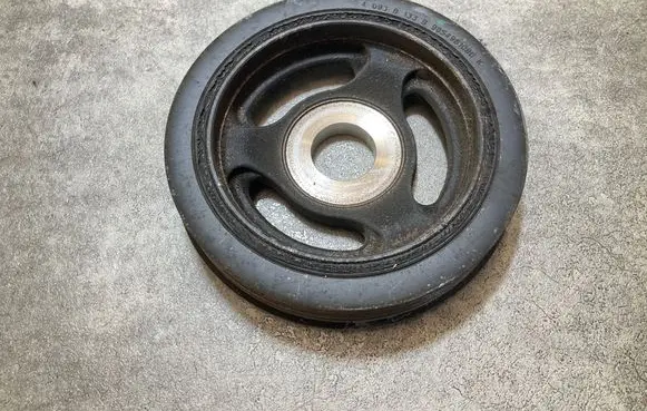 Peugeot 2008 I Crankshaft pulley 9654961080