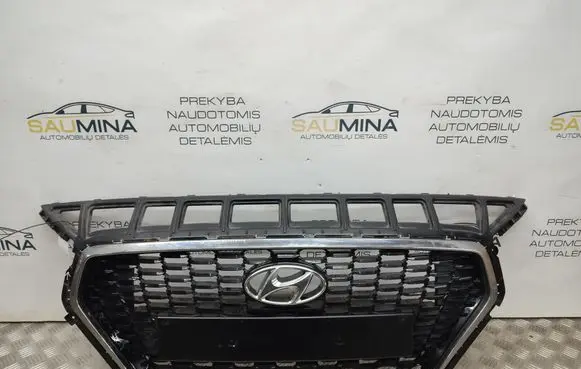 Hyundai i30 Front bumper upper radiator grill 96520G4000
