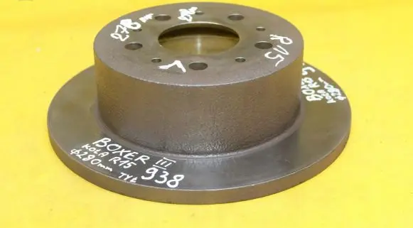 Citroen Jumper Rear brake disc