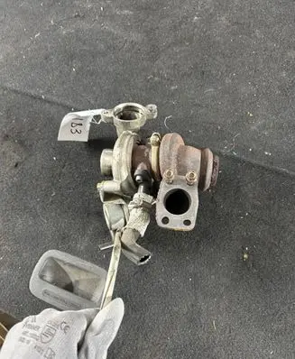 Peugeot Partner Turbo turbocharger oiling pipe/hose 9651785380C