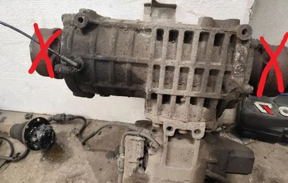 Audi TT Mk1 Rear differential 02D525053L ALS19C03 HA1101997
