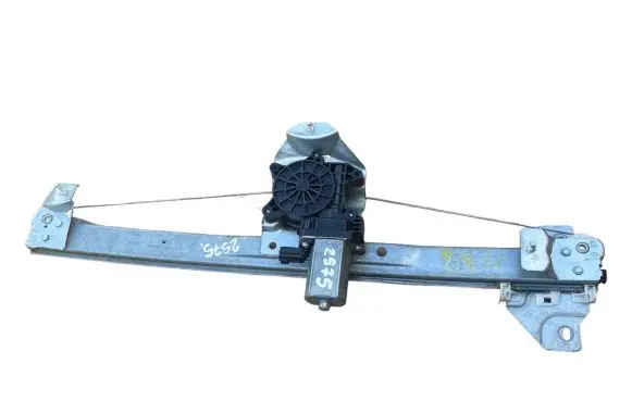 Sliding door window regulator with motor