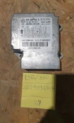 Audi A6 S6 C6 4F Airbag control unit/module 4F0959655B