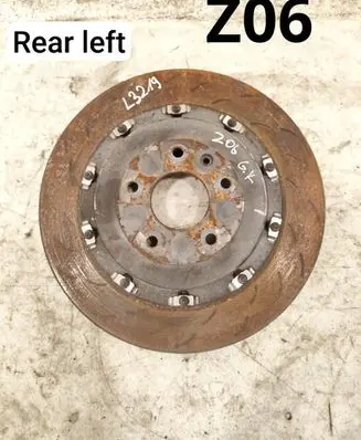 Chevrolet Corvette C7 Rear brake disc
