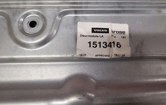 Volvo V50 Rear door window regulator with motor