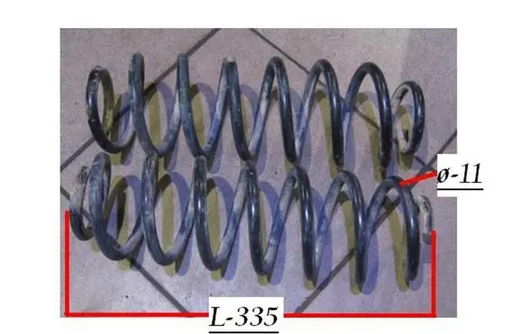 Skoda Octavia Mk1 (1U) Rear coil spring