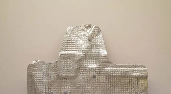 Heat shield in engine bay