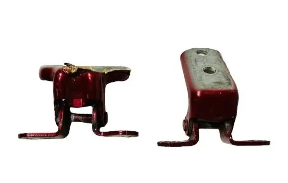 Rear door hinge set