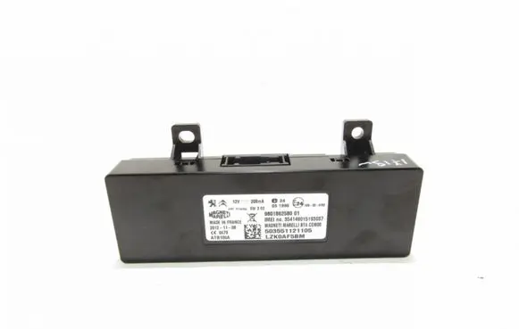 Peugeot 508 GPS navigation control unit/module 9801862580