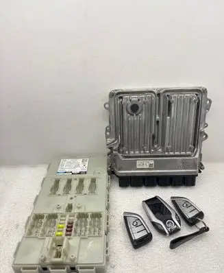 BMW 5 G30 G31 G38 Engine ECU kit and lock set 8472586 8800386 0281034741