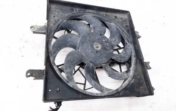 Hyundai Pony Radiator cooling fan shroud use