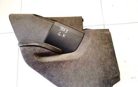 Rear door card panel trim
