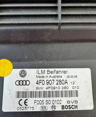 Audi A6 S6 C6 4F Other control units/modules 4F0907280A F005S00102 4F0910280