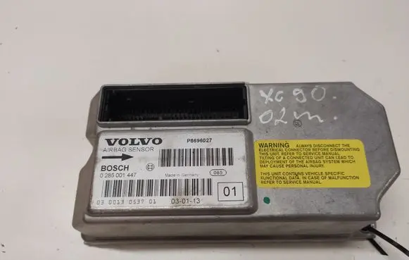 Volvo XC90 Airbag control unit/module 0285001447 P8696027 030013053701